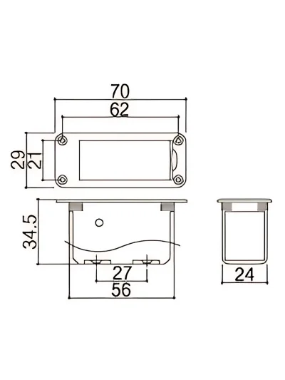 Відсік для батарейок Gotoh BB-04 Battery Box