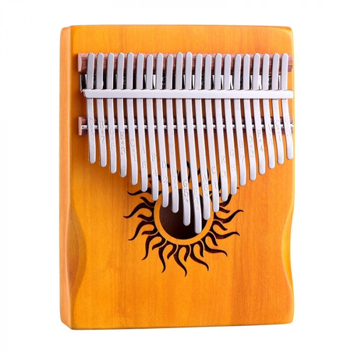 Калімба Калімба Hluru Huashu KHS21 Sun Poplar Yellow (21 нота, тополя)