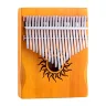 Калімба Hluru Huashu KHS21 Sun Poplar Yellow (21 нота, тополя)