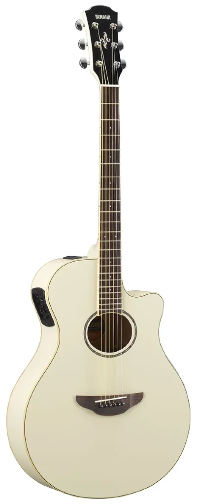 Електро-акустична гітара Yamaha APX600 (Vintage White)