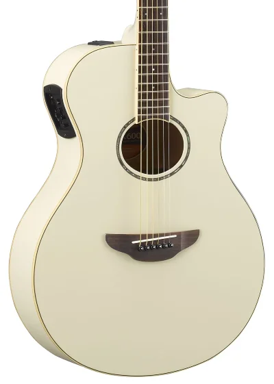 Електро-акустична гітара Yamaha APX600 (Vintage White)