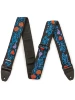 Ремінь для гітари Dunlop Jimi Hendrix Blacklight Monterey Blue Strap