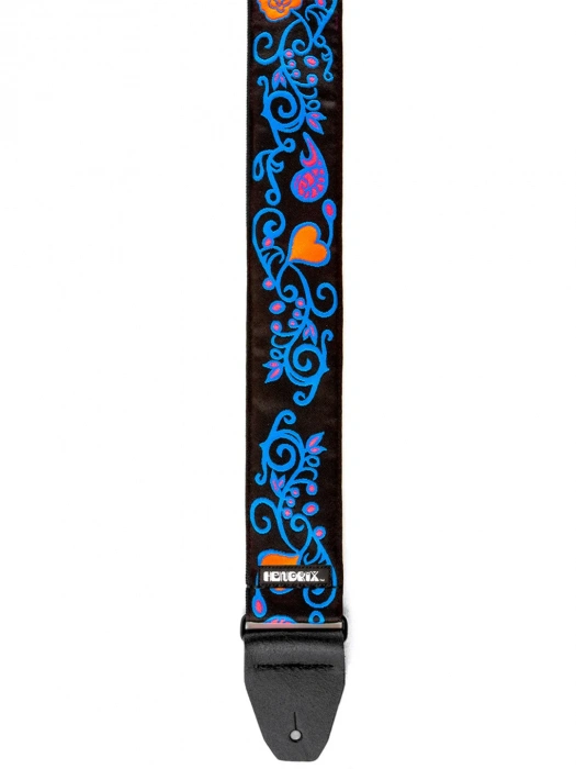 Dunlop Jimi Hendrix Blacklight Monterey Blue Strap