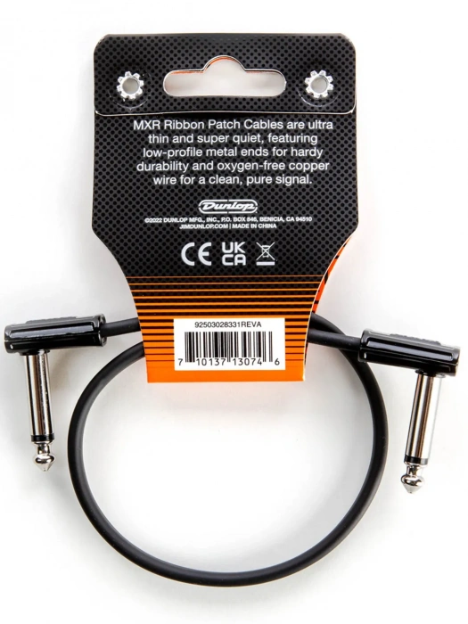 MXR DCPR1 1 Foot Ribbon Patch Cable