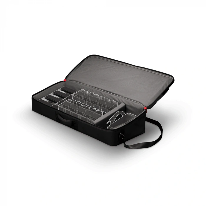 D'Addario Double Row Backline Pedalboard Transporter Case