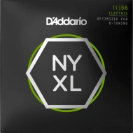 D'Addario NYXL1156 NYXL Electric Medium Top/Extra Heavy Bottom 11-56 D'Addario NYXL1156 NYXL Electric Medium Top/Extra Heavy Bottom 11-56