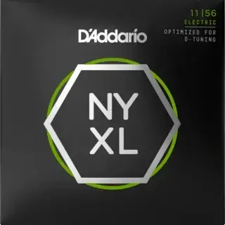 D'Addario NYXL1156 NYXL Electric Medium Top/Extra Heavy Bottom 11-56