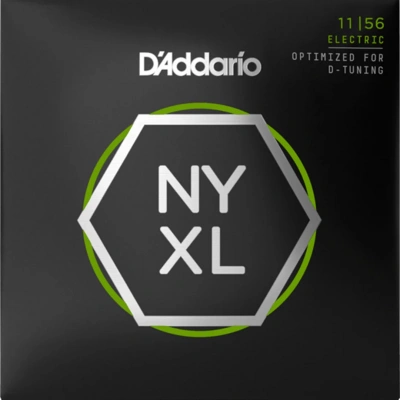D&#039;Addario NYXL1156 NYXL Electric Medium Top/Extra Heavy Bottom 11-56