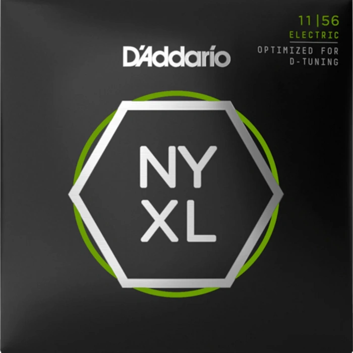 Струни Струни D'Addario NYXL1156 NYXL Electric Medium Top/Extra Heavy Bottom 11-56