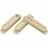 Dimarzio DM2000CR Vintage Strat Pickup Covers (Creme)