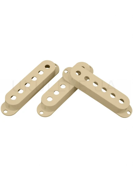 Крышка звукоснимателя Dimarzio DM2000CR Vintage Strat Pickup Covers (Creme)