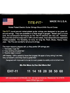 DR EH7-11 Tite-Fit Electric Heavy 7 String 11-60