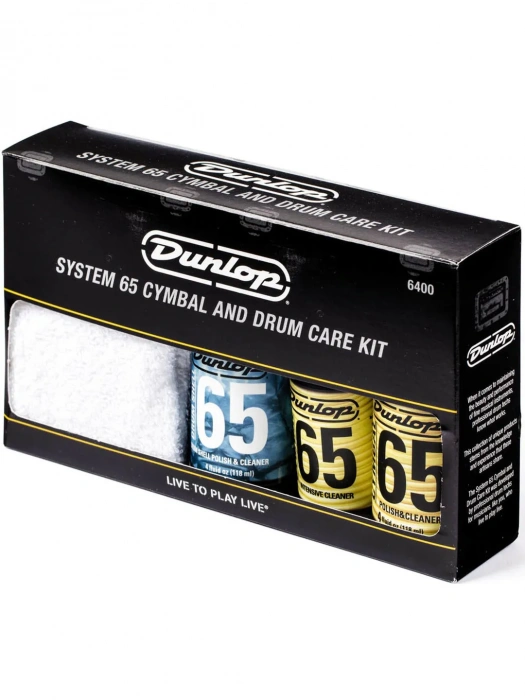 Dunlop 6400 System 65 Cymbal and Drum Care Kit