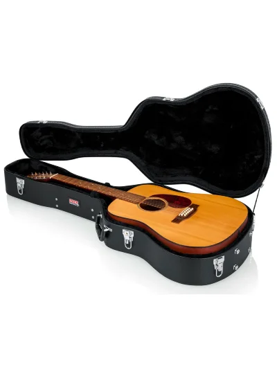 Кейс Gator GWE-DREAD12 12-String Dreadnought Guitar Wood Case