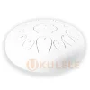 Глюкофон Hluru Huashu THD13-12 White Tongue Drum (13notes 12" C major) Carbon Steel