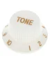 Ручка для потенціометра Paxphil KPT15 Strat Tone Knob (White)
