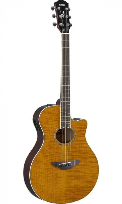 Електро-акустична гітара Електро-акустична гітара Yamaha APX600FM (Amber)