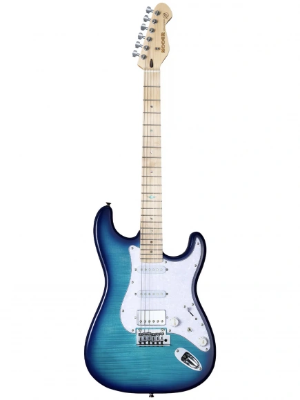 Електрогітара Mooer MSC30 Pro (Lake Blue)
