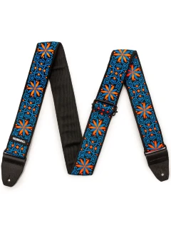 Dunlop Jimi Hendrix Blacklight Fillmore Blue Strap
