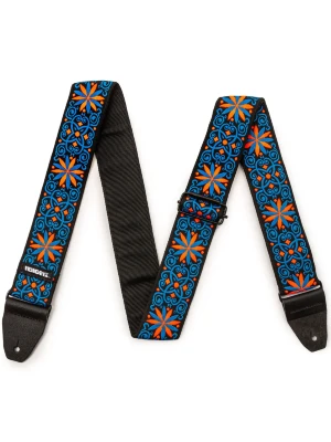 Ремінь для гітари Dunlop Jimi Hendrix Blacklight Fillmore Blue Strap