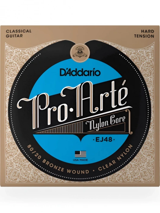 Струни Струни D'Addario EJ48 Pro-Arte 80/20 Bronze Wound Hard Tension