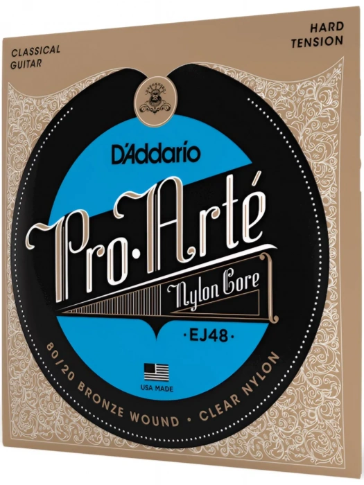 D'Addario EJ48 Pro-Arte 80/20 Bronze Wound Hard Tension
