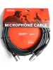 Мікрофонний кабель D'Addario PW-M-10 Custom Series Microphone Cable (3m)