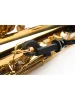 Ремінь D'Addario SJA13 Saxophone Fabric Neck Strap Alto/Soprano - Snap Hook (Black)