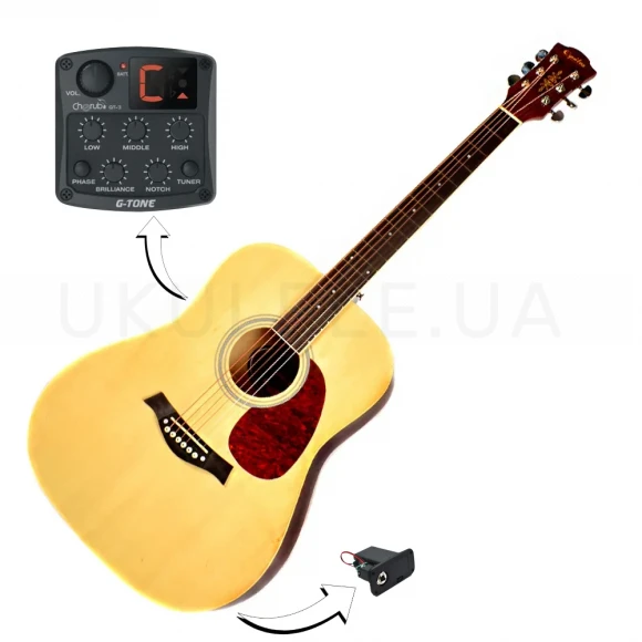 Електро-акустична гітара Equites EQ WKLE-01 N 41