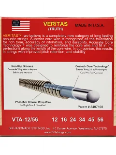 DR VTA-12/56 Veritas Coated Core Bluegrass 12-56