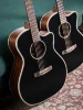 Електро-акустична гітара Cort Essence-GA4 (Black Top Semi Gloss)