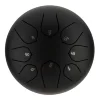 Глюкофон Hluru Huashu THD8-6 Black 6" (15см) 8 нот Tongue Drum Carbon Steel