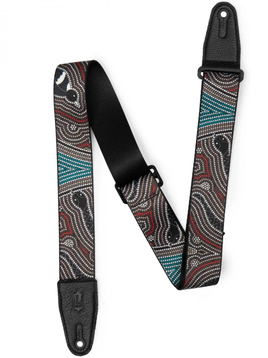 Ремінь для гітари Ремінь для гітари Levy’s MP2DU-001 Down Under Series (Bird & Snake)