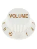 Ручка для потенціометра Paxphil KPV15 Strat Volume Knob (White)