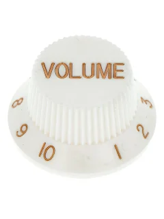 Paxphil KPV15 Strat Volume Knob (White)