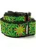 Ремінь для гітари Dunlop Jimi Hendrix Blacklight Fillmore Green Strap