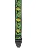 Ремінь для гітари Dunlop Jimi Hendrix Blacklight Fillmore Green Strap