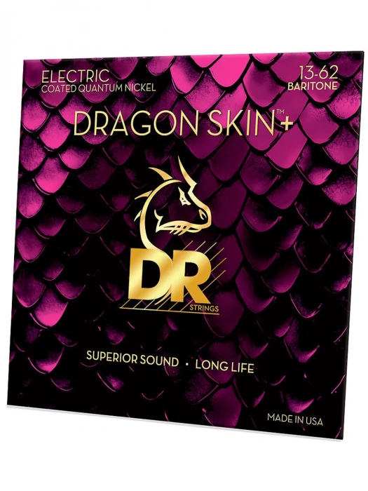 DR Strings DEQB-13 Dragon Skin+ Electric Baritone 13-62
