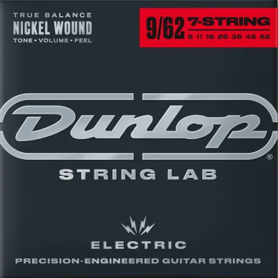 Струни Dunlop DEN0962-7 Nickel Wound Electric Guitar Strings 09-62 | 7-String