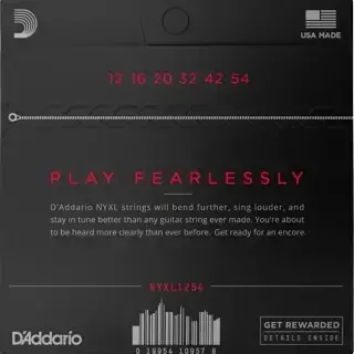 D'Addario NYXL1254 NYXL Electric Heavy 12-54