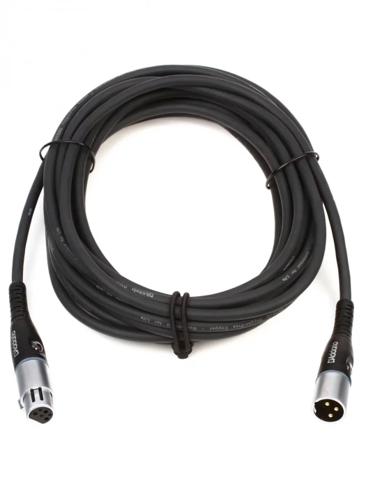 D'Addario PW-M-25 Custom Series Microphone Cable (7.62m)