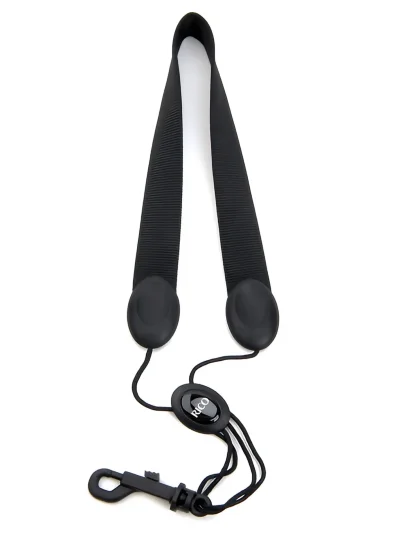 Ремінь D'Addario SLA13 Saxophone Fabric Neck Strap Tenor/Baritone - Snap Hook (Black)