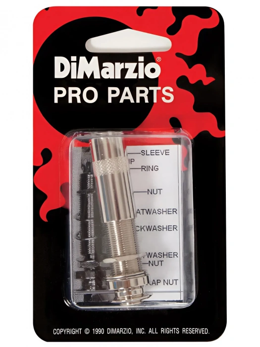 Dimarzio EP1310 Switchcraft Acoustic Guitar end Pin Jack