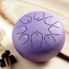 Глюкофон Hluru Huashu THD8-6 Lavander 6" (15см) 8 нот Tongue Drum Carbon Steel