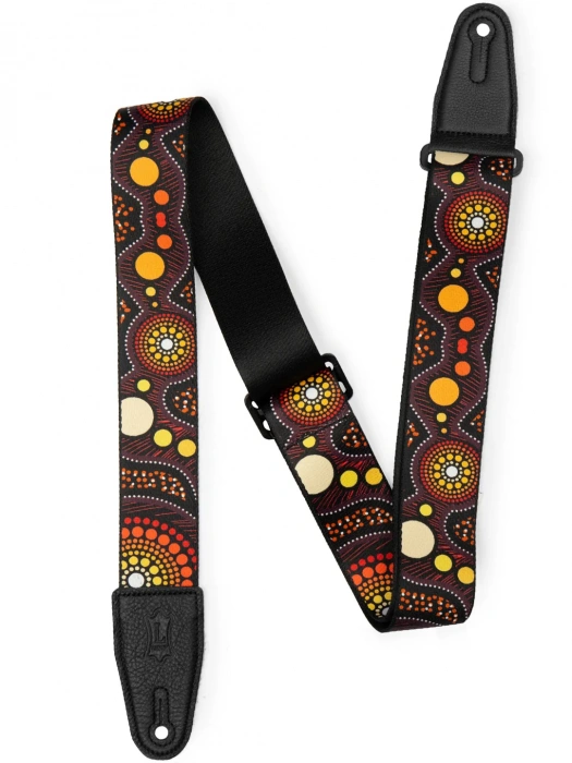 Ремінь для гітари Ремінь для гітари Levy’s MP2DU-002 Down Under Series (Sunset)