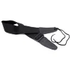 Ремінь для гітари Maxtone GS100 (Black) Guitar Strap