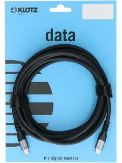 Klotz USB 3.2 Cable Plug C - Plug C 1 m