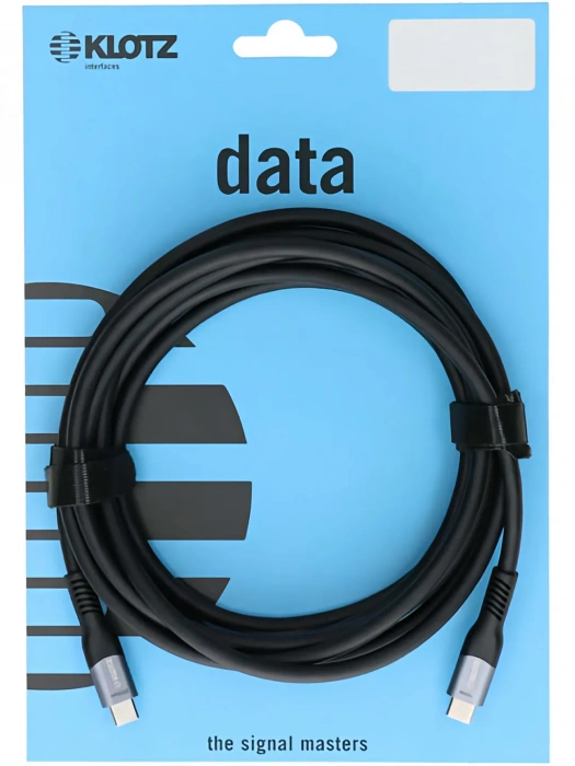 Кабель Кабель Klotz USB 3.2 Cable Plug C - Plug C 1 m