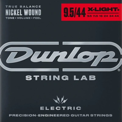 Dunlop DEN09544 Nickel Wound Electric Guitar Strings 9.5-44