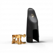 D'Addario HAS1G H-Ligature & Cap For Alto Saxophone Gold-Plated D'Addario HAS1G H-Ligature & Cap For Alto Saxophone Gold-Plated